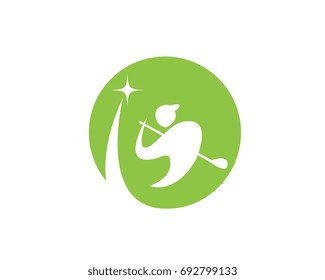 Golf Logo Template vector illustration icon design