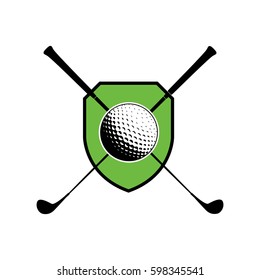 Golf logo vector