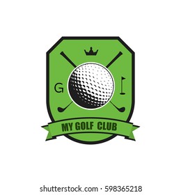 Golf logo vector