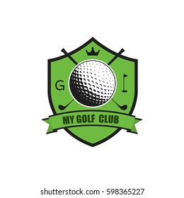 Golf logo vector