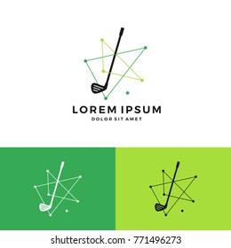 golf logo vector download training course tournament event