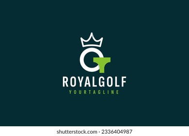 golf logo vector icon illustration