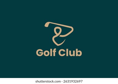 Golf logo vector icon illustration