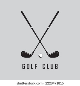 golf logo and vector with slogan template