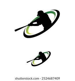 Diseño de ilustración de Plantilla de Vector de logotipo de golf