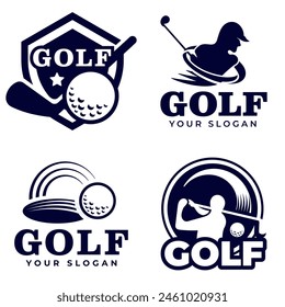 Golf Logo. Vintage Golf vector design