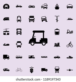 golf machine icon. transport icons universal set for web and mobile