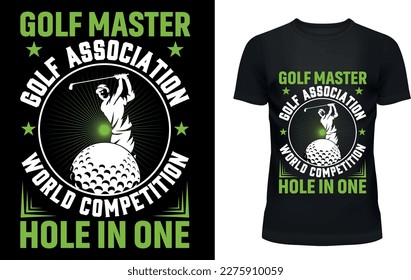 GOLF MASTER GOLF ASSOCIATION WORLD COMPETITION HOLE IN ONE
