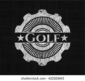 Golf en pizarra