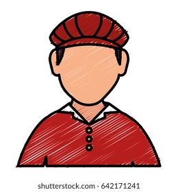 golf player avatar character