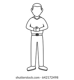 golf player avatar character