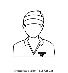 golf player avatar icon