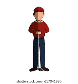 golf player avatar icon