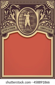 Golf player card