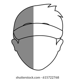 golf player head avatar icon