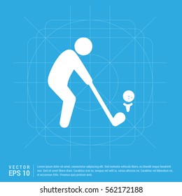 Golf Player Icon