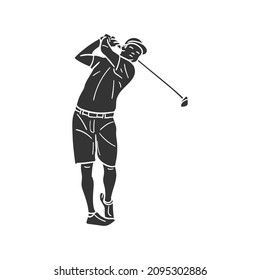 464 Golf sport engraving Images, Stock Photos & Vectors | Shutterstock