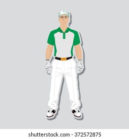 Golf player wear