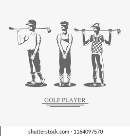 golf players in the course