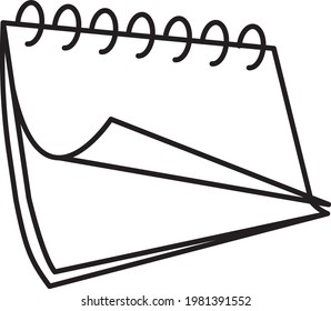 Golf Point Book Concept , Scorecard holder Vector Icon Design, Club and Ball sport Symbol, Golfers Equipment Stock illustration