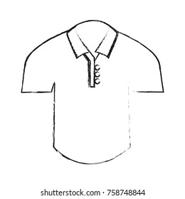 Golf polo shirt icon vector illustration graphic design