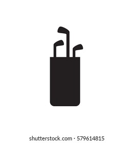 golf putter icon illustration isolated vector sign symbol