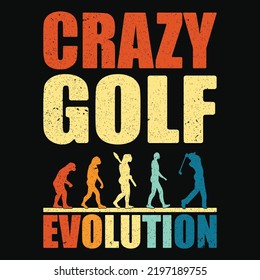 Golf Quotes Saying T-Shirt Design, Golfer Vector elements.