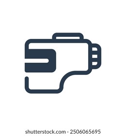 Golf Rangefinder Vector Icon Illustration