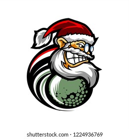 Golf Santa Logo