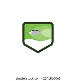 golf with shield concept

design