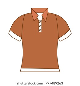 golf shirt uniform icon