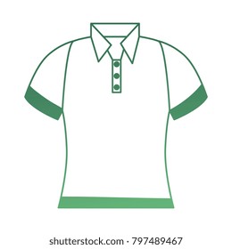 golf shirt uniform icon
