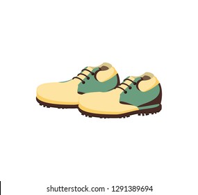 golf shoes isolated icon