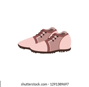 golf shoes isolated icon