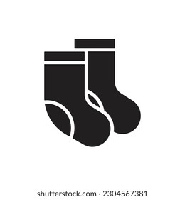 Ilustración de vectores de iconos rellenos de hueco de golf