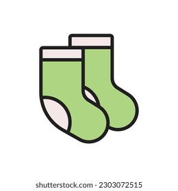 Ilustración de vectores de icono de acoplamiento de golf
