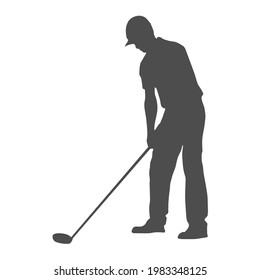 772 Golf boy silhouette Images, Stock Photos & Vectors | Shutterstock