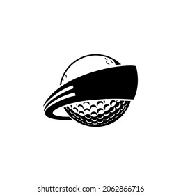 Golf space vector idea design