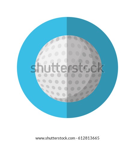 golf sport ball icon