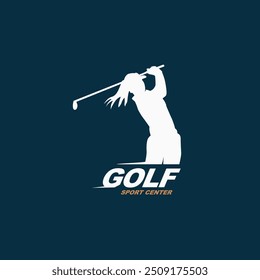 Golf Sport Center Logo Vector