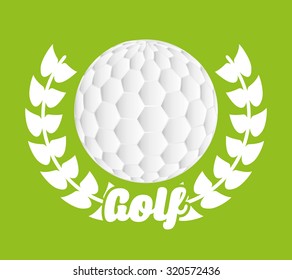 Golf sport design, vector ilustration eps 10.