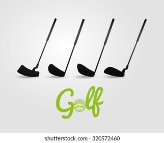 Golf sport design, vector ilustration eps 10.