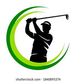 Golf Sport Graphic Vector Quality Stock Vector (Royalty Free) 1840895374