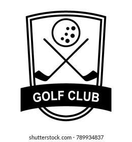 golf sport logo