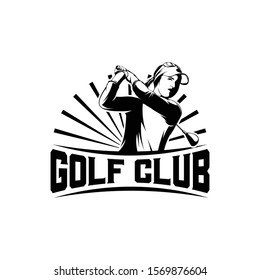 Golf Sport Logo Design Template