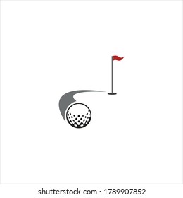 Golf Sport Logo Design Template, vector Illustration