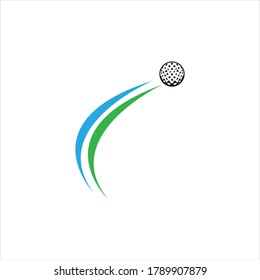 Golf Sport Logo Design Template, vector Illustration