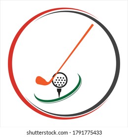 Golf Sport Logo Design Template, vector Illustration