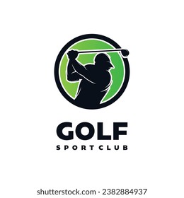 Golf Sport Logo Design Template