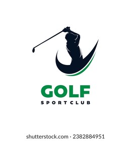 Golf Sport Logo Design Template